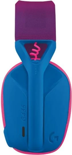 Kufje gaming Logitech G435 Lightspeed 981-001062, wireless 10 m, blu