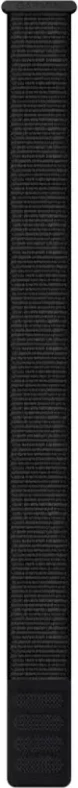 Rrip për smartwatch Garmin UltraFit Nylon Strap, 22 mm, Black