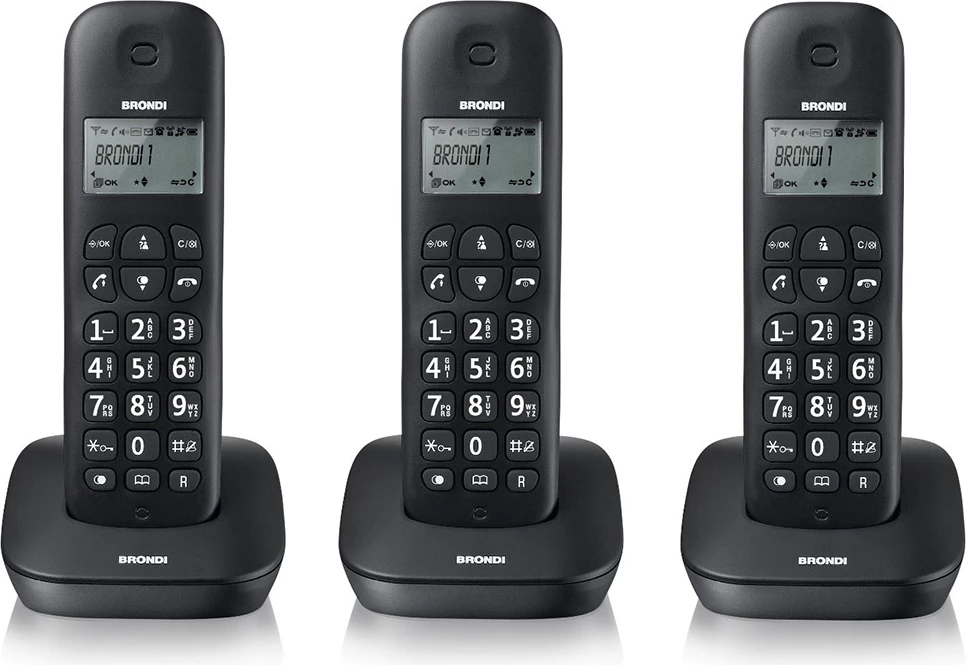 Telefon pa kabllo Brondi Gala Trio, i zi