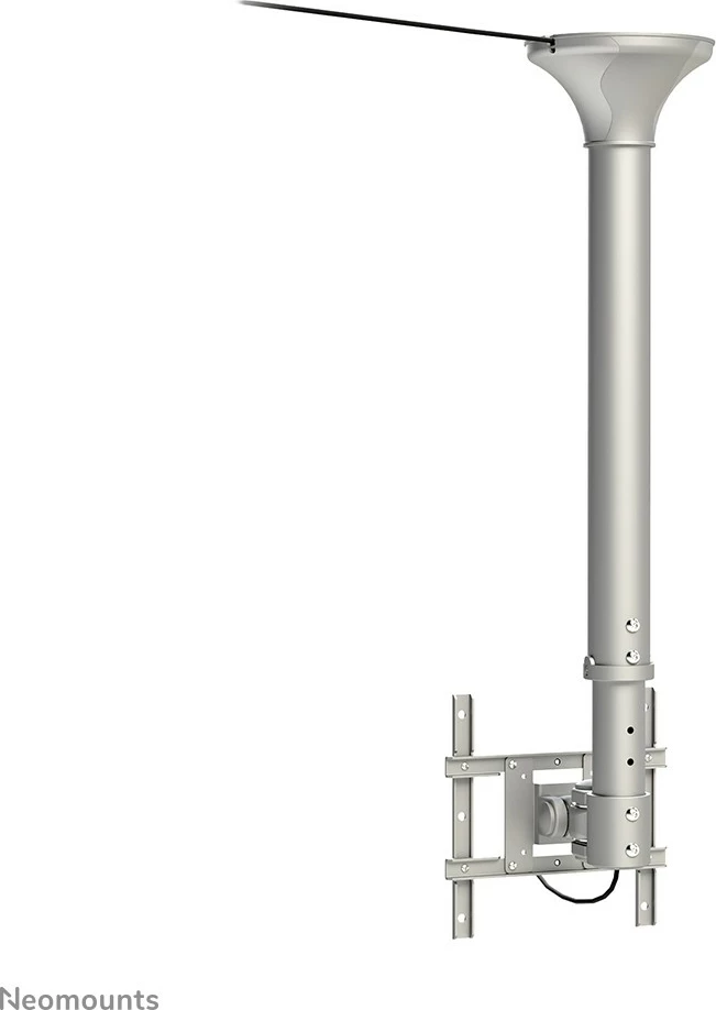 Mbajtës tavani për monitor/TV Newstar FPMA-C200, 10-40 inç, rrotullim 360°, rregullim lartësie, argjendtë