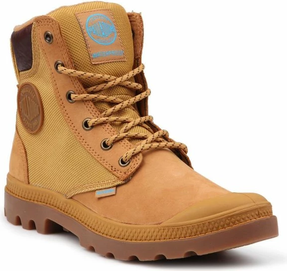 Këpucë Palladium për femra, ngjyrë kafe