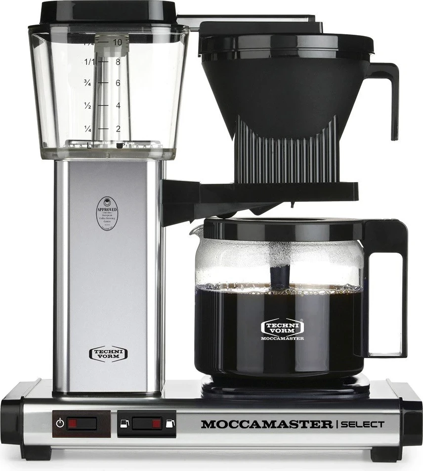 Aparat për kafe Moccamaster KBG, 1.25L, argjend 
