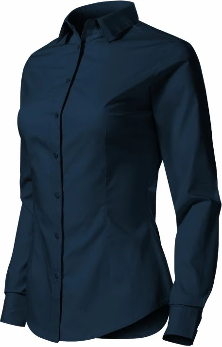 Maicë me mëngë të gjata për femra Malfini, navy blue