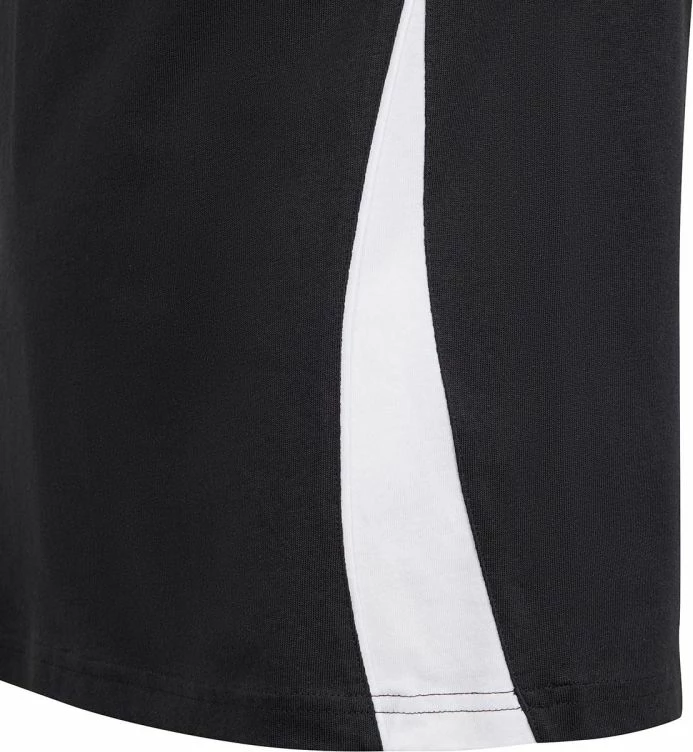 Fanellë për fëmijë adidas Tiro 24, e bardhë dhe e zezë