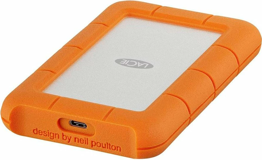 Hard disk i jashtëm LaCie Rugged USB-C 4TB 2.5" USB 3.1 Type-C, portokalli