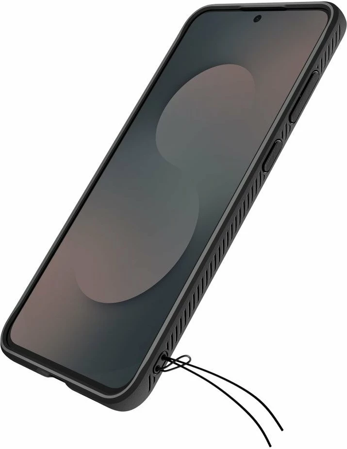 Mbështjellës Spigen Rugged Armor për Samsung Galaxy S25 FE, TPU, karikim pa tela, Matte Black, 1 copë