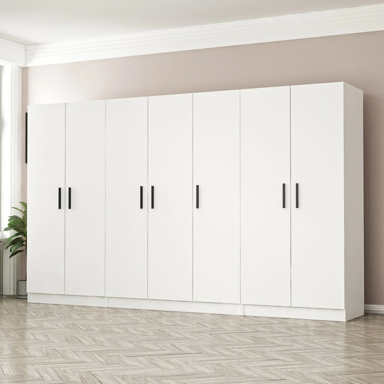 Dollap Skye Decor, i bardhë, 3808