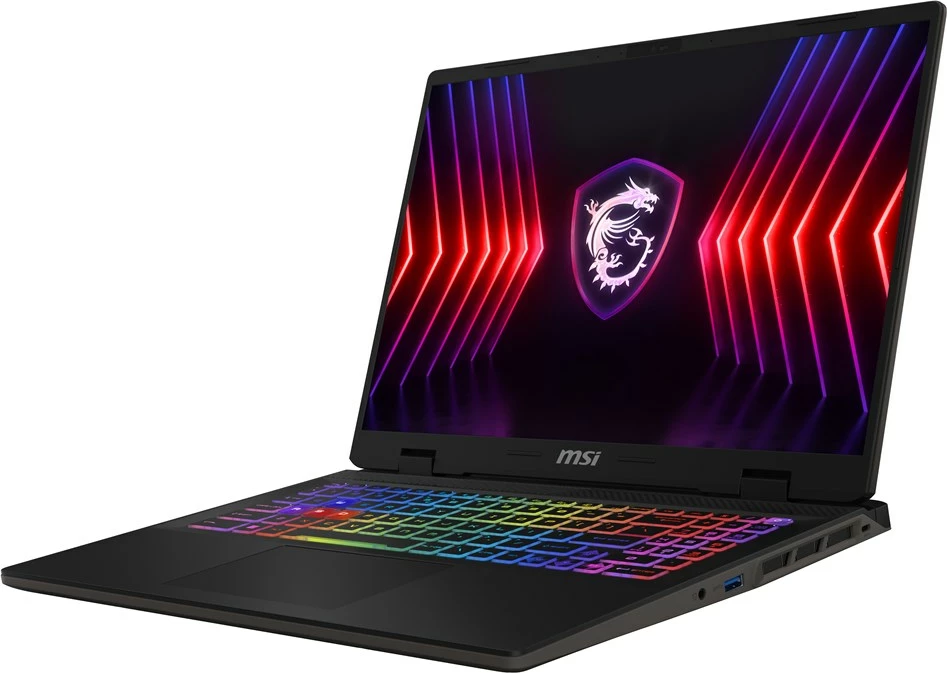 Laptop MSI Sword 16 HX B14VGKG-821XPL, Intel Core i7, 16 GB RAM, 1 TB SSD, NVIDIA RTX 4070, Gri