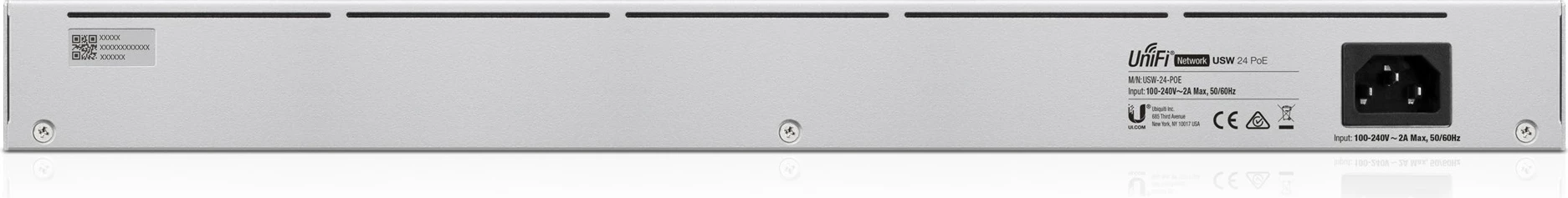 Switch Ubiquiti UniFi 24-Port PoE Managed L2/L3 Gigabit Ethernet, Silver