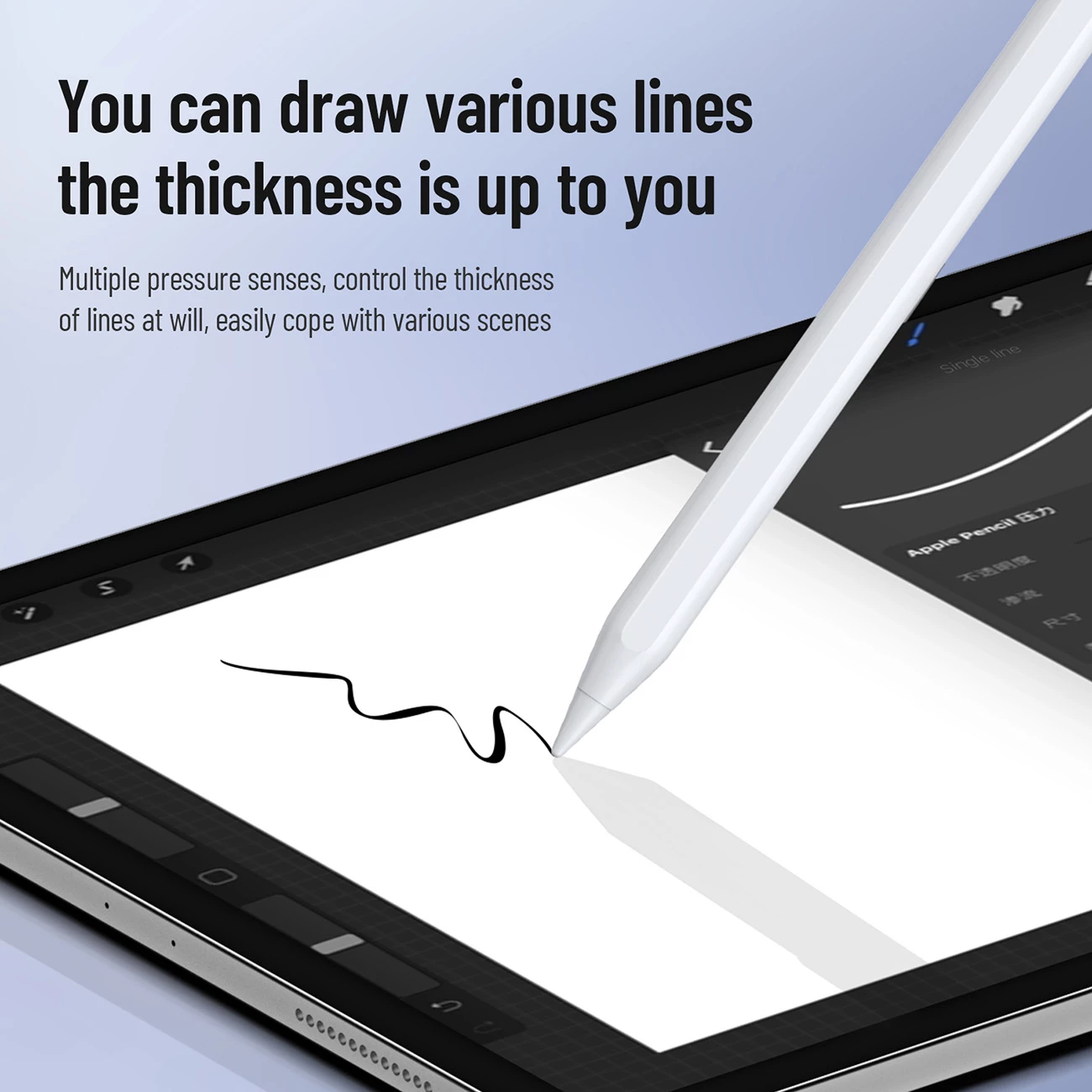 Stylus pen Dux Ducis SP-05 për iPad, i bardhë