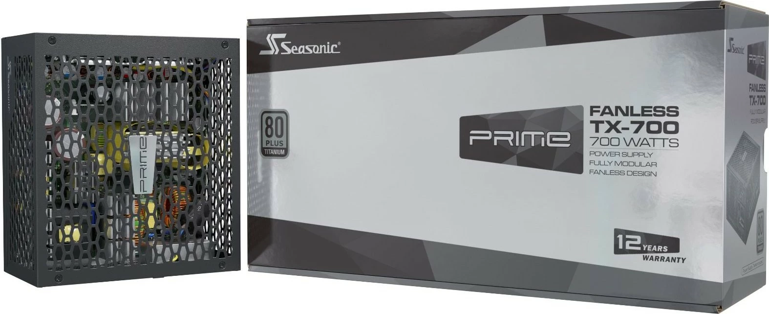 Furnizues energjie Sea Sonic PRIME Fanless TX, 700 W, Titanium