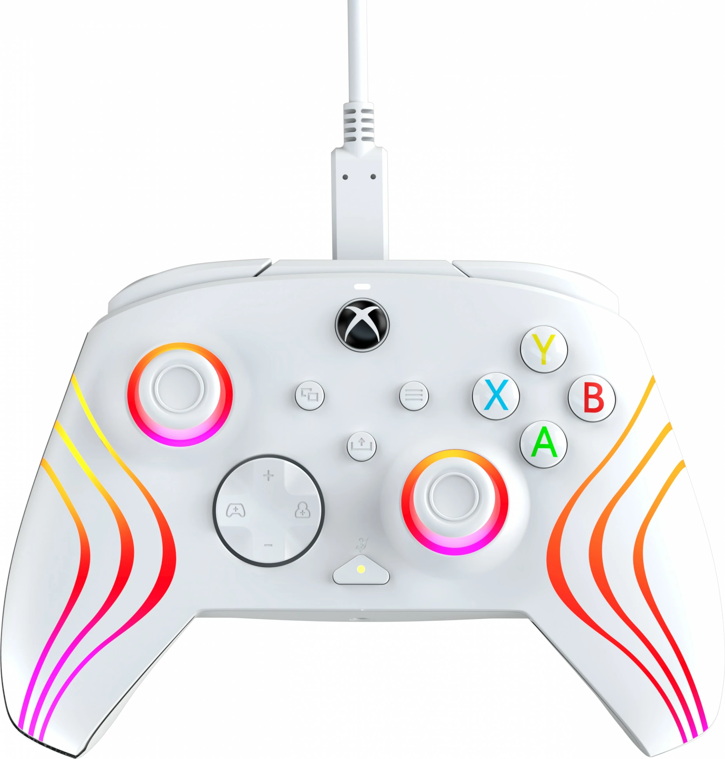 Gamepad PDP Afterglow Wave, Xbox Series X|S, PC, i bardhë