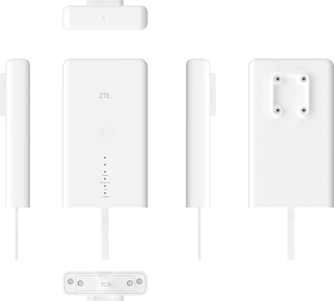 Router ZTE MC889 5G + Z1320, i bardhë