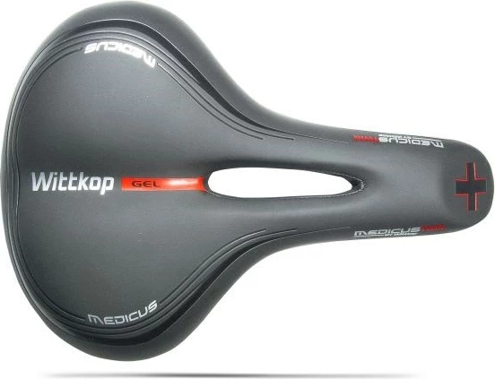 Selia e bicikletës Wittkop Medicus Twin 1.0, e gjelbër