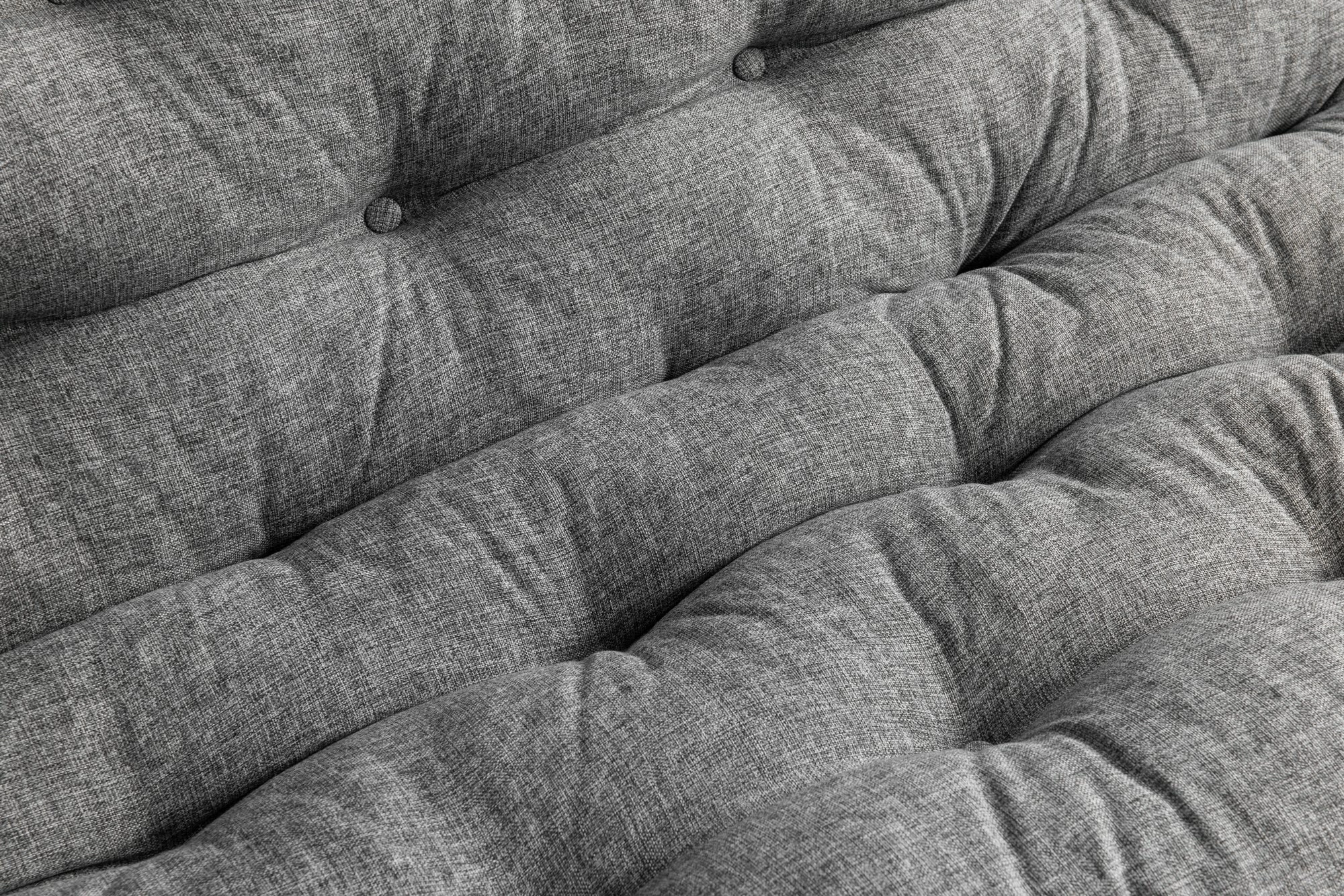 Divan-krevat treshe Atelier del Sofa, Saki, ngjyrë gri e çelët
