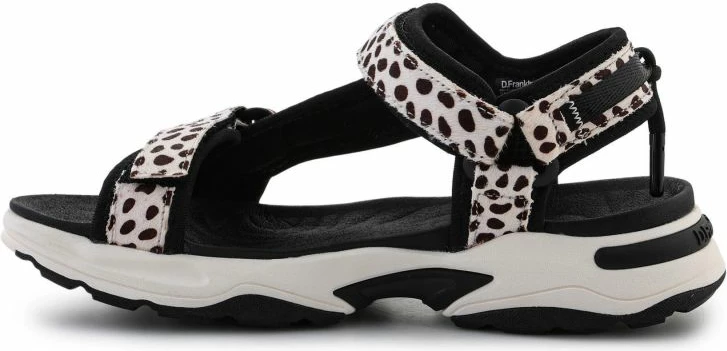 Atlete sandale për femra D.Franklin, kafe/bezhë/zeza