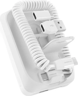 Powerbank magnetik Vonmählen allroundo Pro, i bardhë