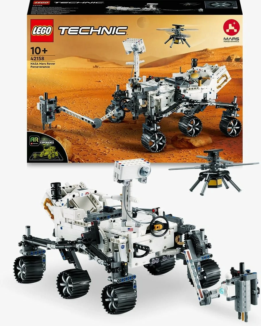 Set ndërtimi LEGO Technic NASA Mars Rover Perseverance 42158, 1132 pjesë, multikolor