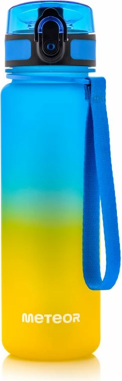 Shishe sportive Meteor, blu dhe e verdhë