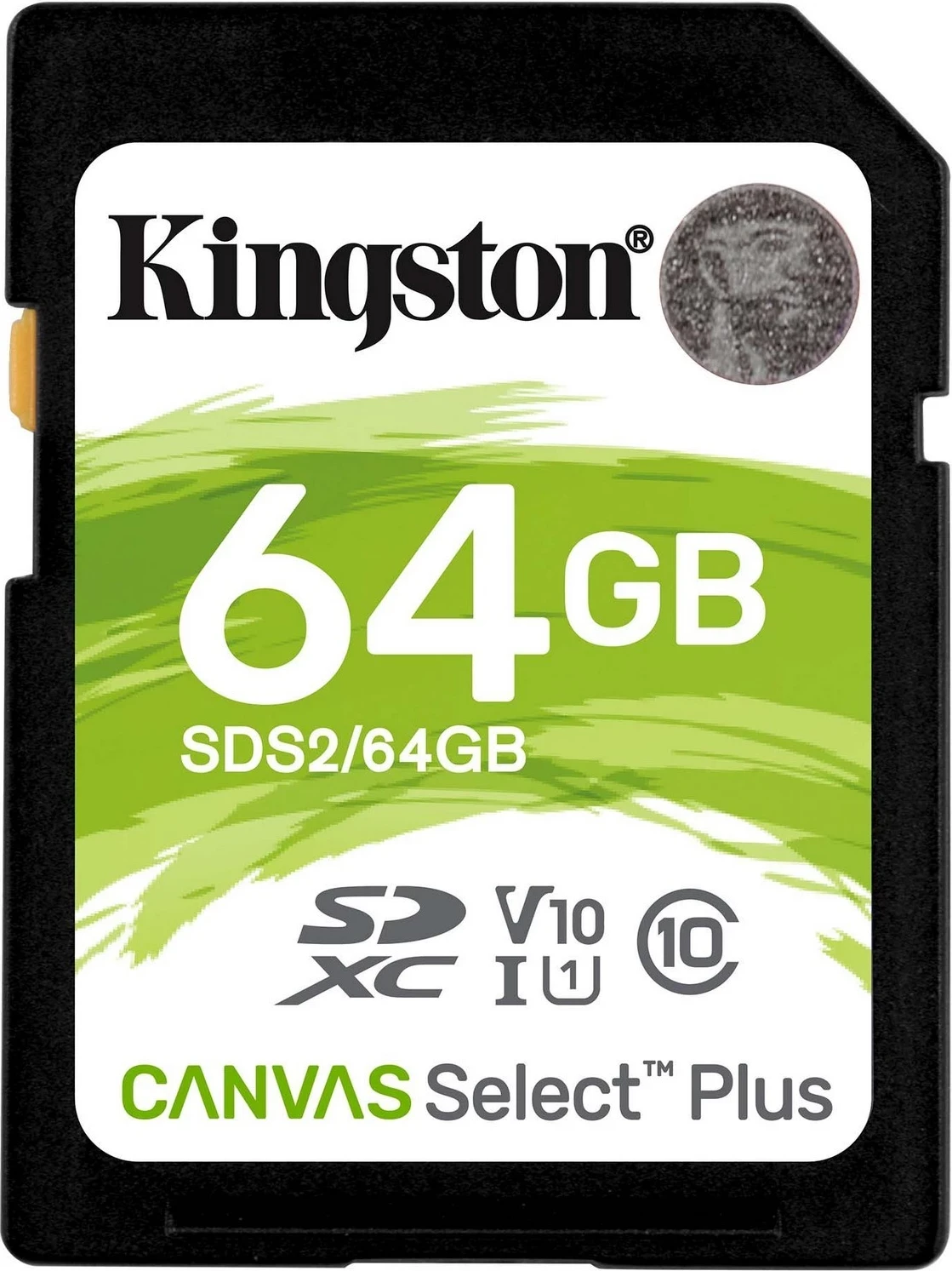 Kartë memorie Kingston SDXC Canvas Select Plus , 64GB