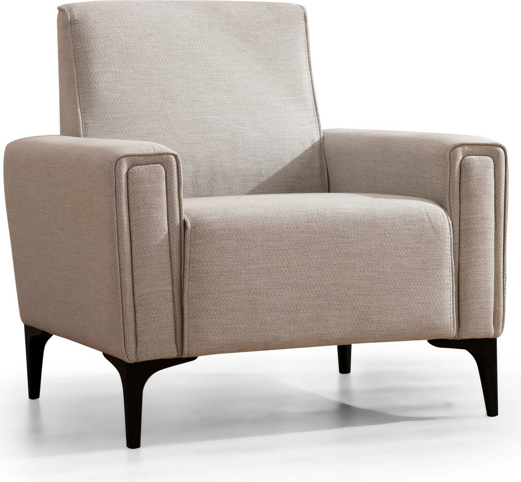 Karrige një vendëshe Atelier del Sofa, Horizon, ngjyrë ecru