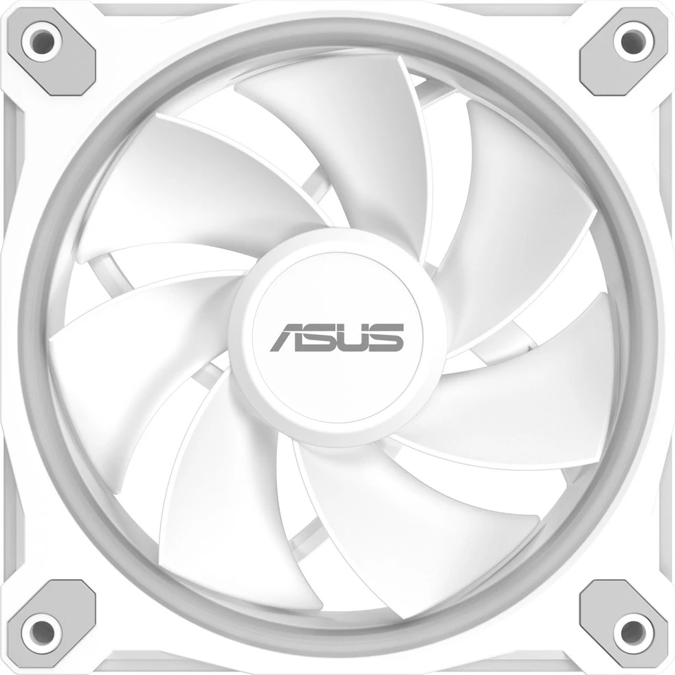 Ventilator kase ASUS Prime MR120 Fan ARGB Reverse, 12 cm, i bardhë