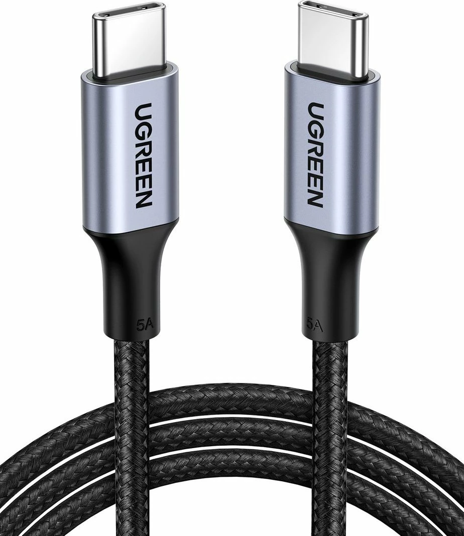 Kabllo USB-C në USB-C Ugreen US316 100W 3m, e zezë