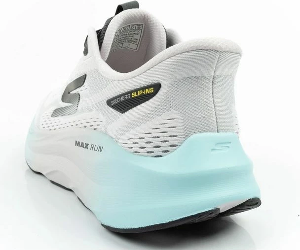 Atlete për meshkuj Skechers Max Run Slip-Ins, të bardha