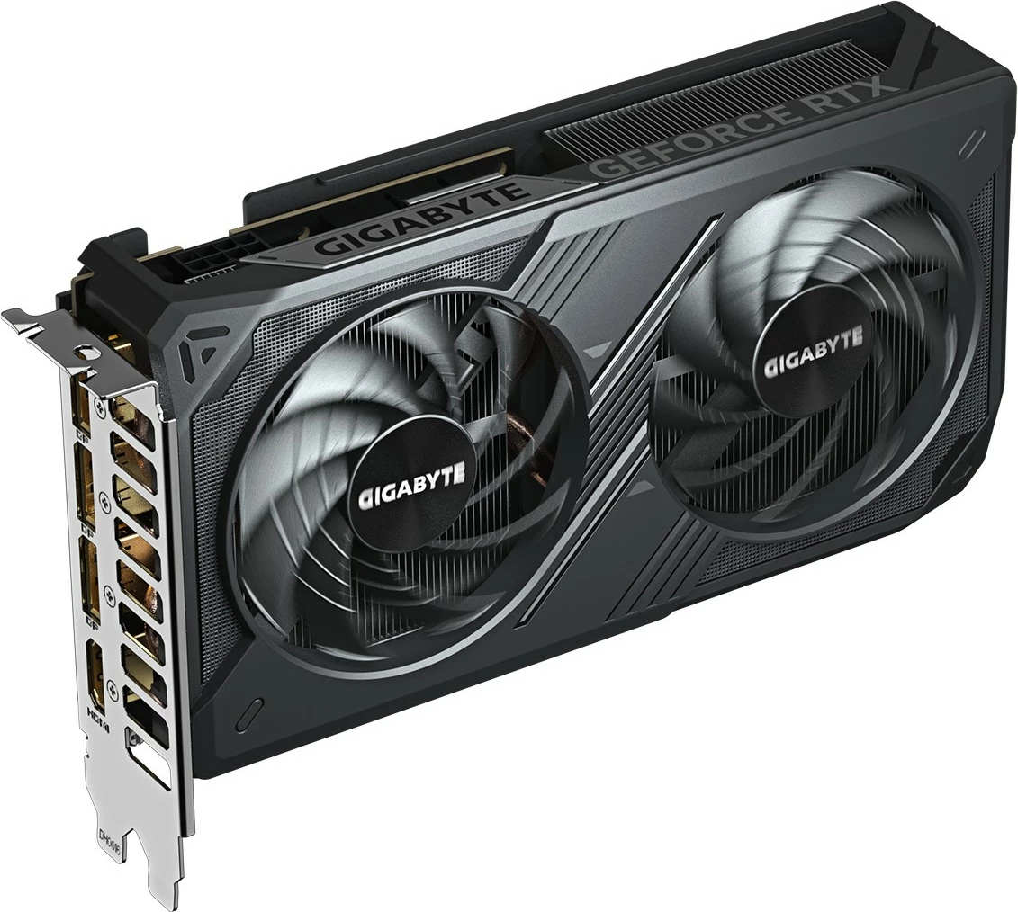 Kartelë grafike Gigabyte RTX 5060 WINDFORCE OC 8GB GDDR7 e zezë