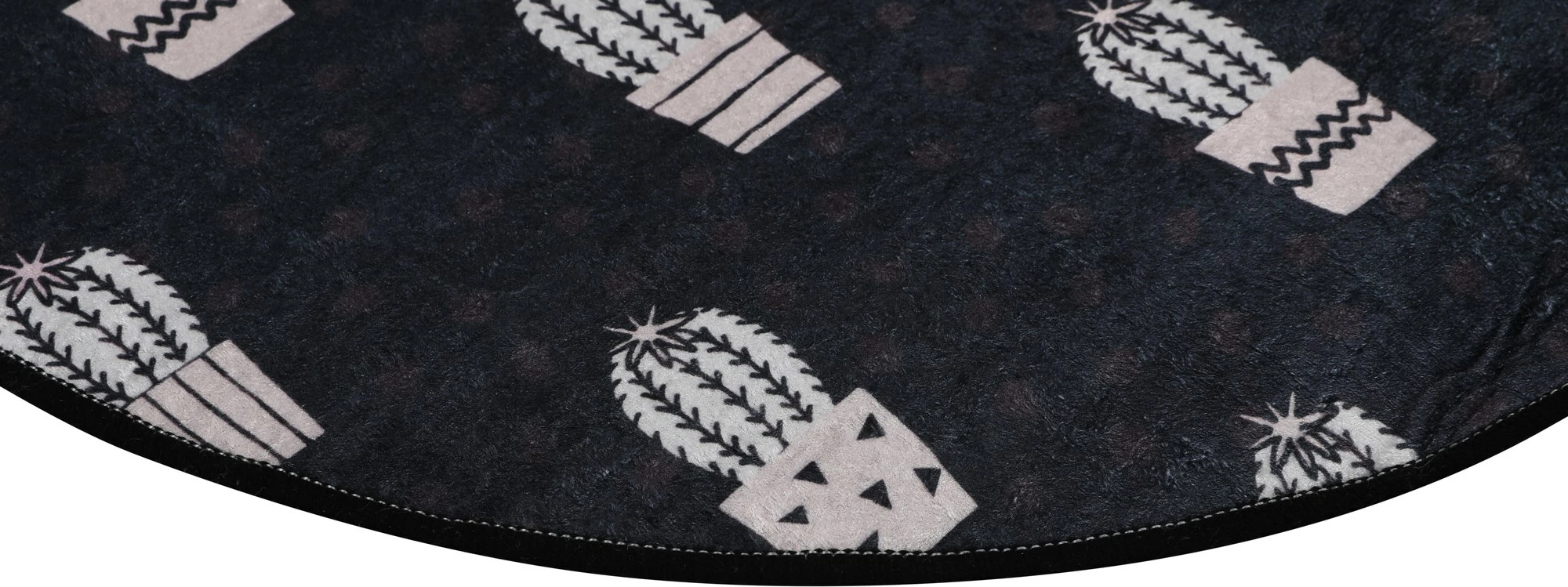 Tapet banje Mijölnir, rrethor, shumëngjyrësh, 80cm