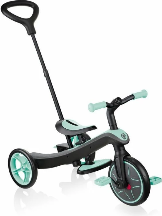 Bicikletë për fëmijë Globber Explorer Trike, ngjyrë mentë