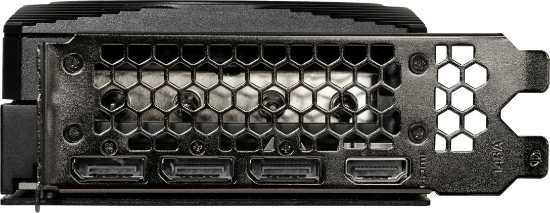 Kartelë grafike Gainward RTX 4080 Super 16GB Python III OC, e zezë