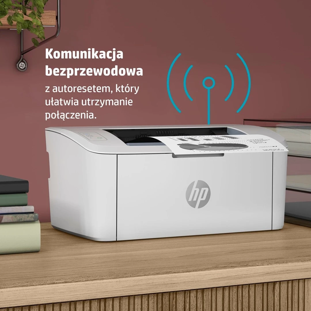 Printer Laser HP LaserJet M110w, për zyrë të vogël, në ngjyrë të bardhë