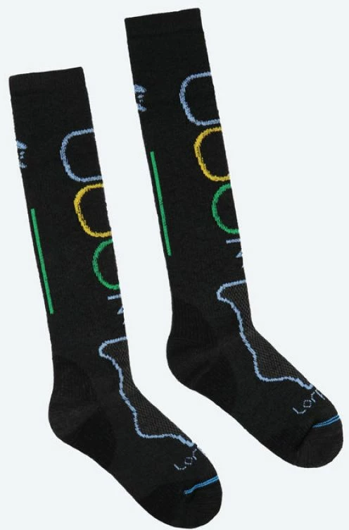 Çorape për meshkuj dhe femra Lorpen, modeli Stmw 1157, të zeza