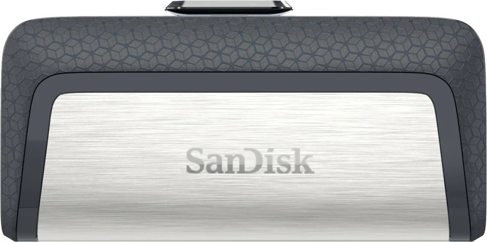 USB SanDisk Ultra Dual Drive, 64 GB, USB Type-A / USB Type-C, 3.2 Gen 1, Black, Silver