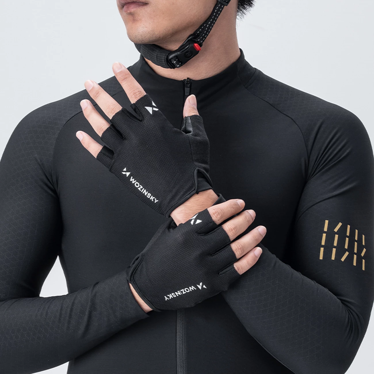 Doreza çiklizmi Wozinsky WRR-01XL XL, të ajrosshme, anti-shqitje, e zezë