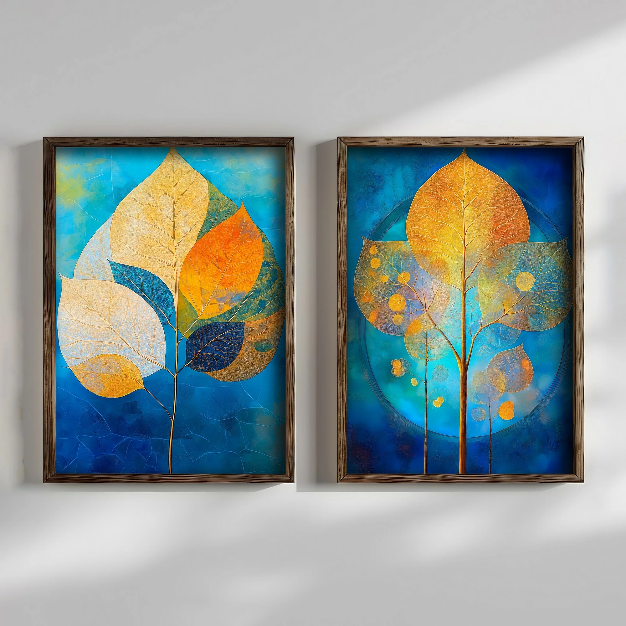 Pikturë dekorative me kornizë MDF (2 copë), Wallity, TUN137