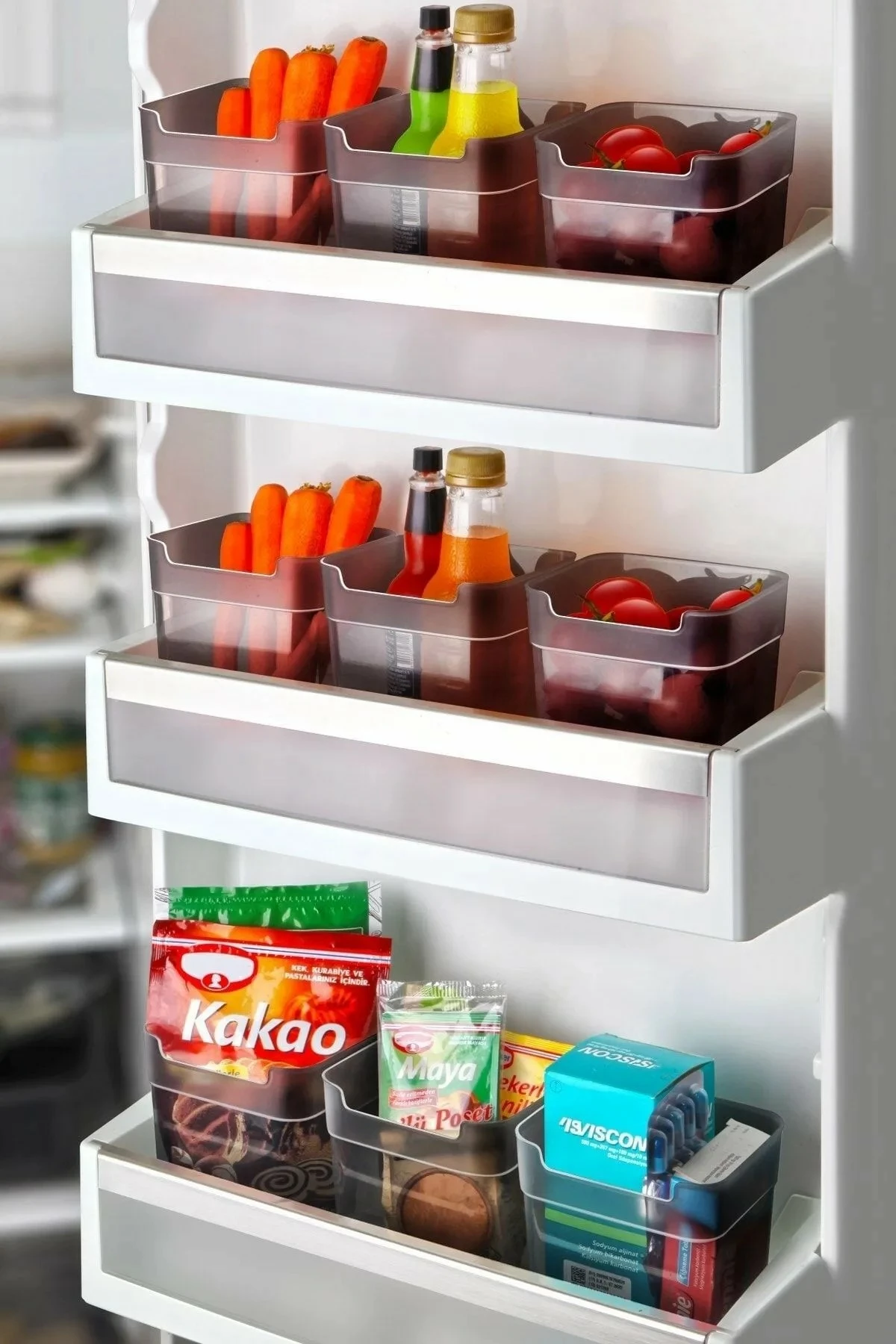 Set organizues për frigorifer, 12 copë, Hermia Concept, MCH09109