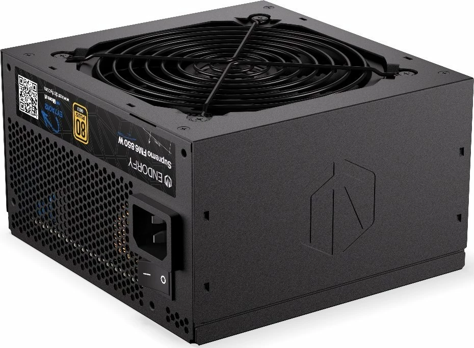 Furnizues rryme Endorfy Supremo FM6 850W 80 Plus Gold ATX 3.1, modular i plotë, i zi