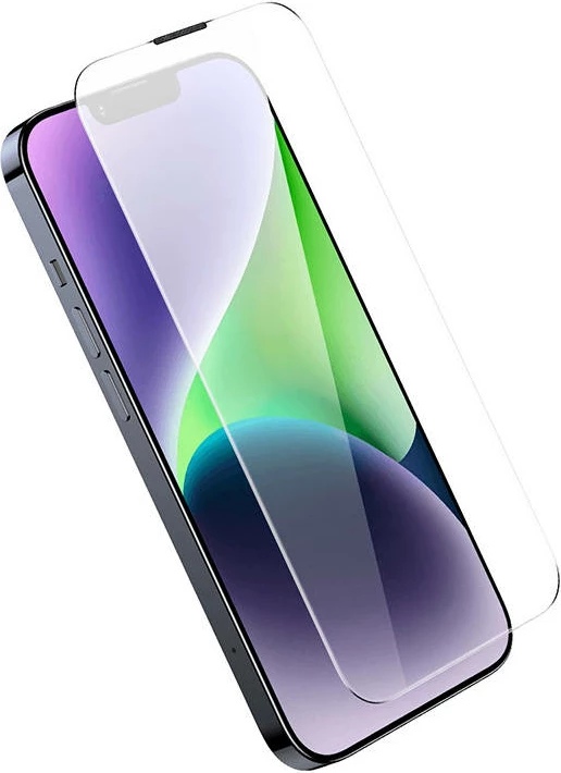 Xham i temperuar Baseus SGKN030702 për iPhone 13 Pro Max/14 Plus, 0.4mm, me set pastrimi