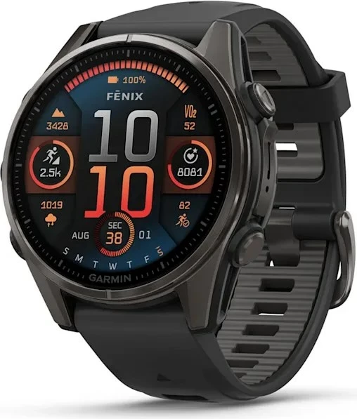 Smartwatch Garmin fenix 8, 43 mm, 32 GB, AMOLED, i zi
