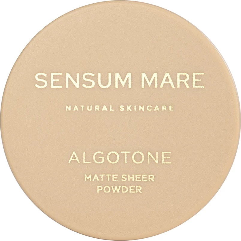 Pudër e lirshme për femra Sensum Mare Algotone Matte, 10g