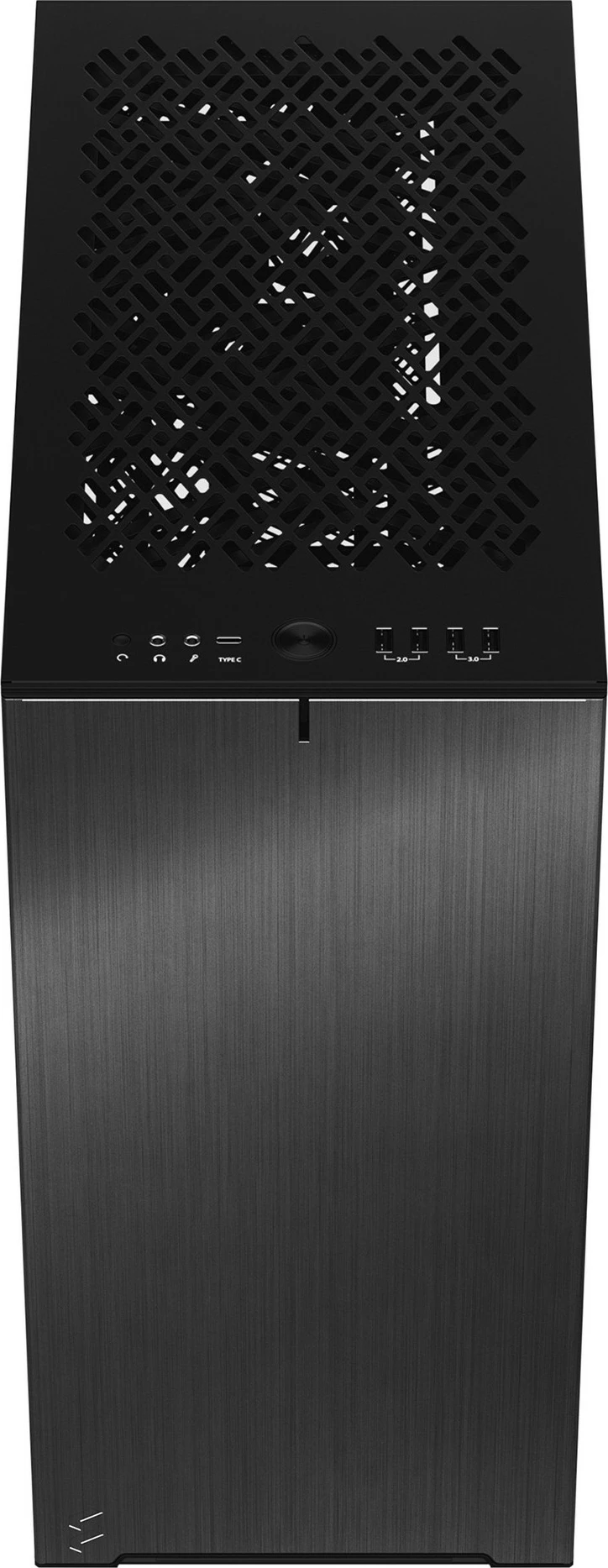Kasë Fractal Design Define 7 Compact, Midi Tower, ATX, micro ATX, Micro-ITX, e zezë