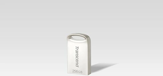 USB stick Transcend JetFlash 256GB, USB 3.2, argjendtë