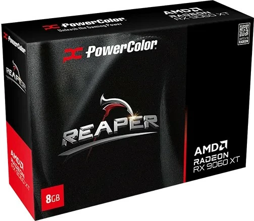 Kartelë grafike PowerColor RX 9060 XT Reaper 8GB GDDR6 e zezë
