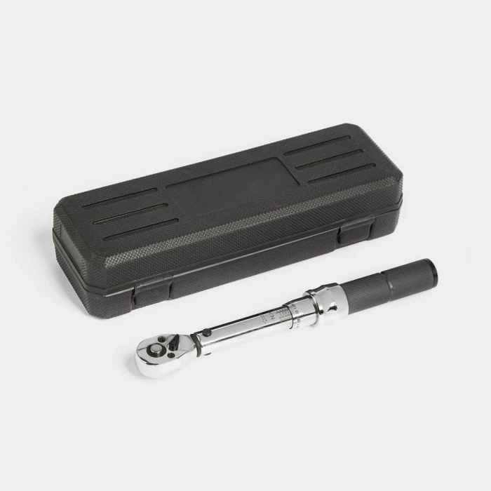Set veglash për biçikletë VonHaus 3500240, çelës dinamometrik 1/4\" 2–20 Nm, 19 copë, portokalli/gri
