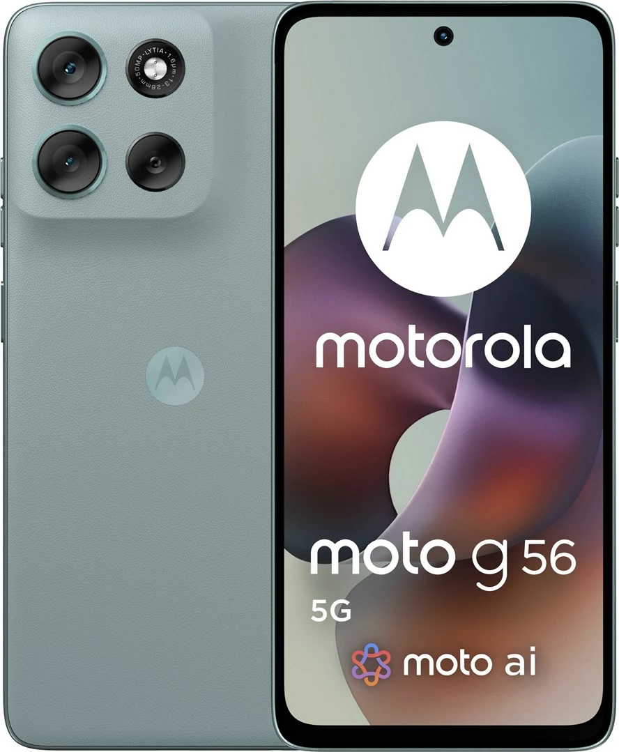 Celular Motorola Moto g56 5G, 8 GB RAM, 256 GB, Grey Mist