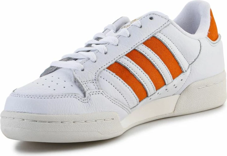 Atlete për meshkuj adidas, të bardha me portokalli