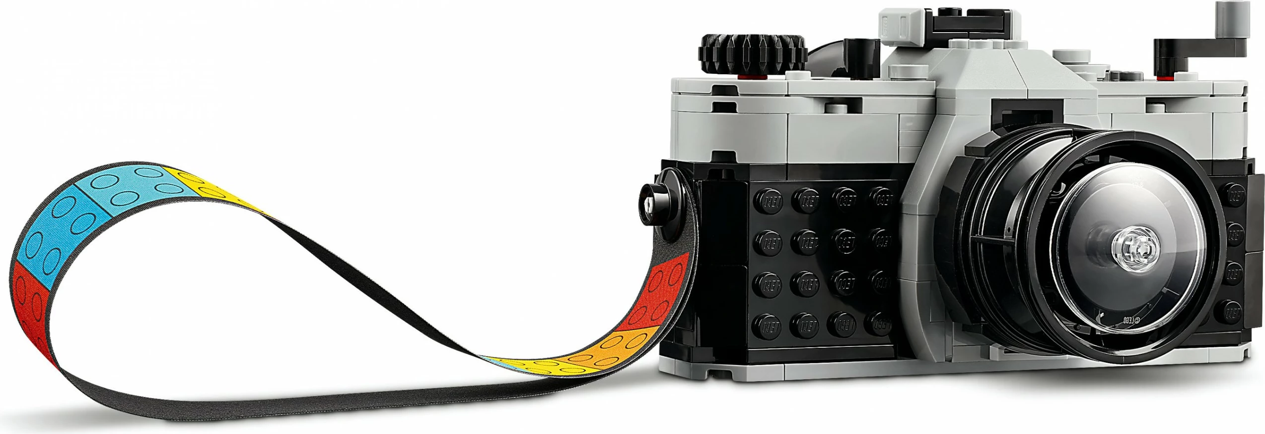 Set ndërtimi LEGO Retro Kamera, 8 vjeç+, 261 pjesë, shumëngjyrëshe