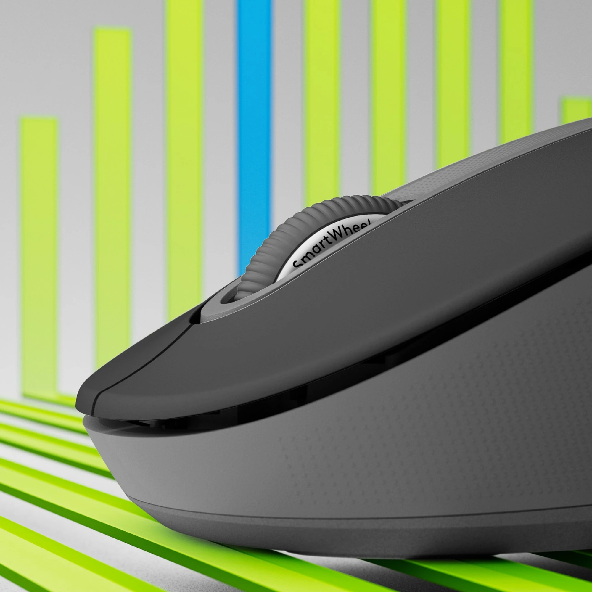 Maus Logitech Signature M650 L Wireless, Djathtas, Optik, RF Wireless + Bluetooth, 4000 DPI, Grafit